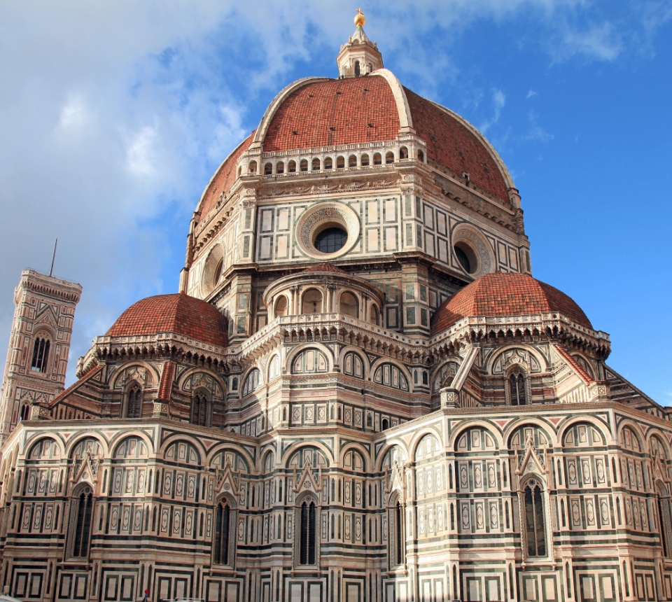 Catedral de Florença com cúpula de Brunelleschi