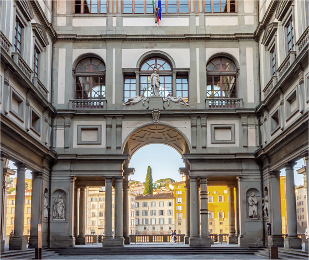 Galería Uffizi en Florencia