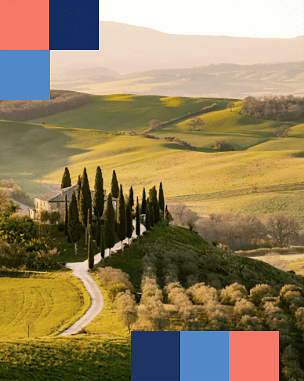 Tuscan hills - mobile