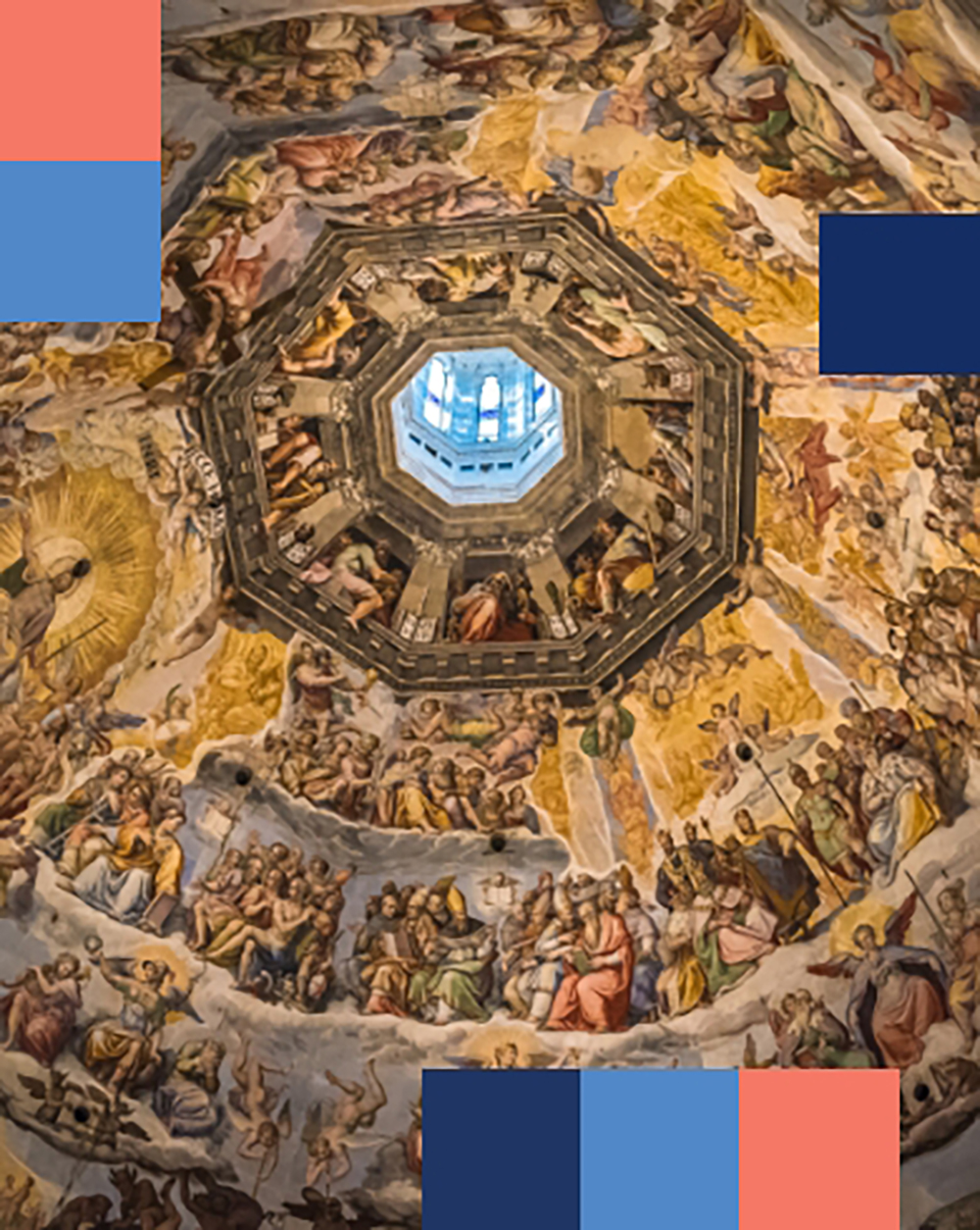 Frescoes on the dome of the Florence Cathedral - mobile