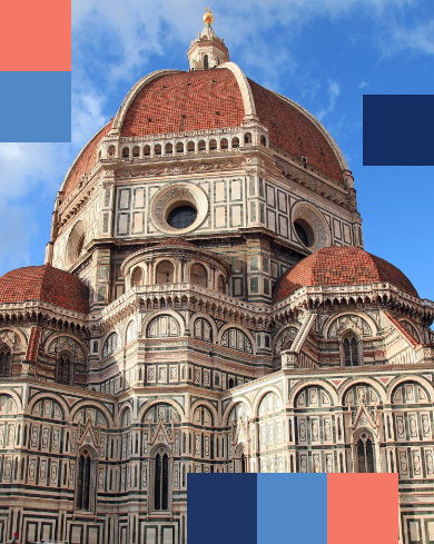 Brunelleschis Kuppel der Kathedrale von Florenz - mobile